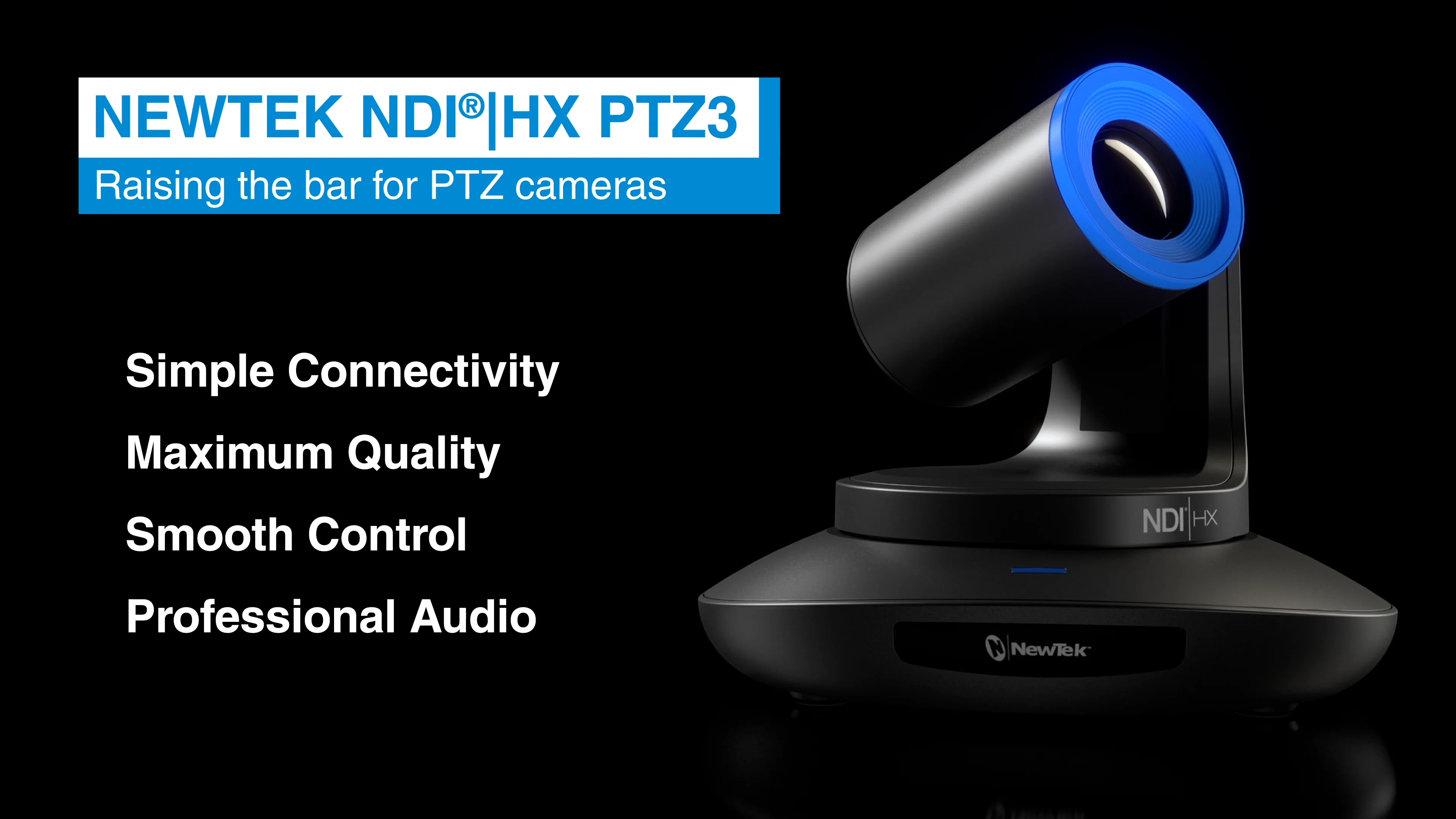 Newtek best sale ndi ptz