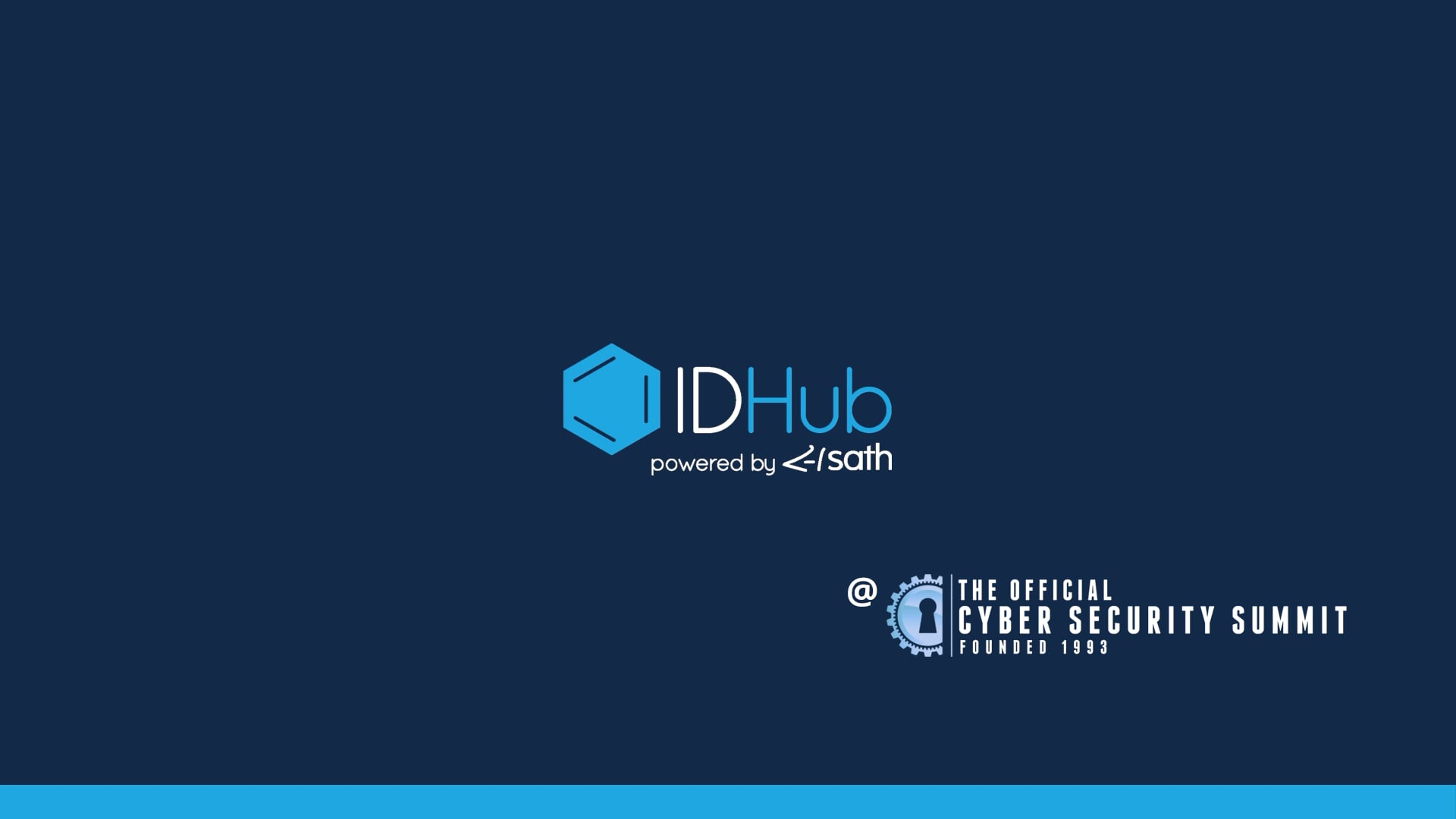 Cyber Security Summit - IDHub Walkthrough