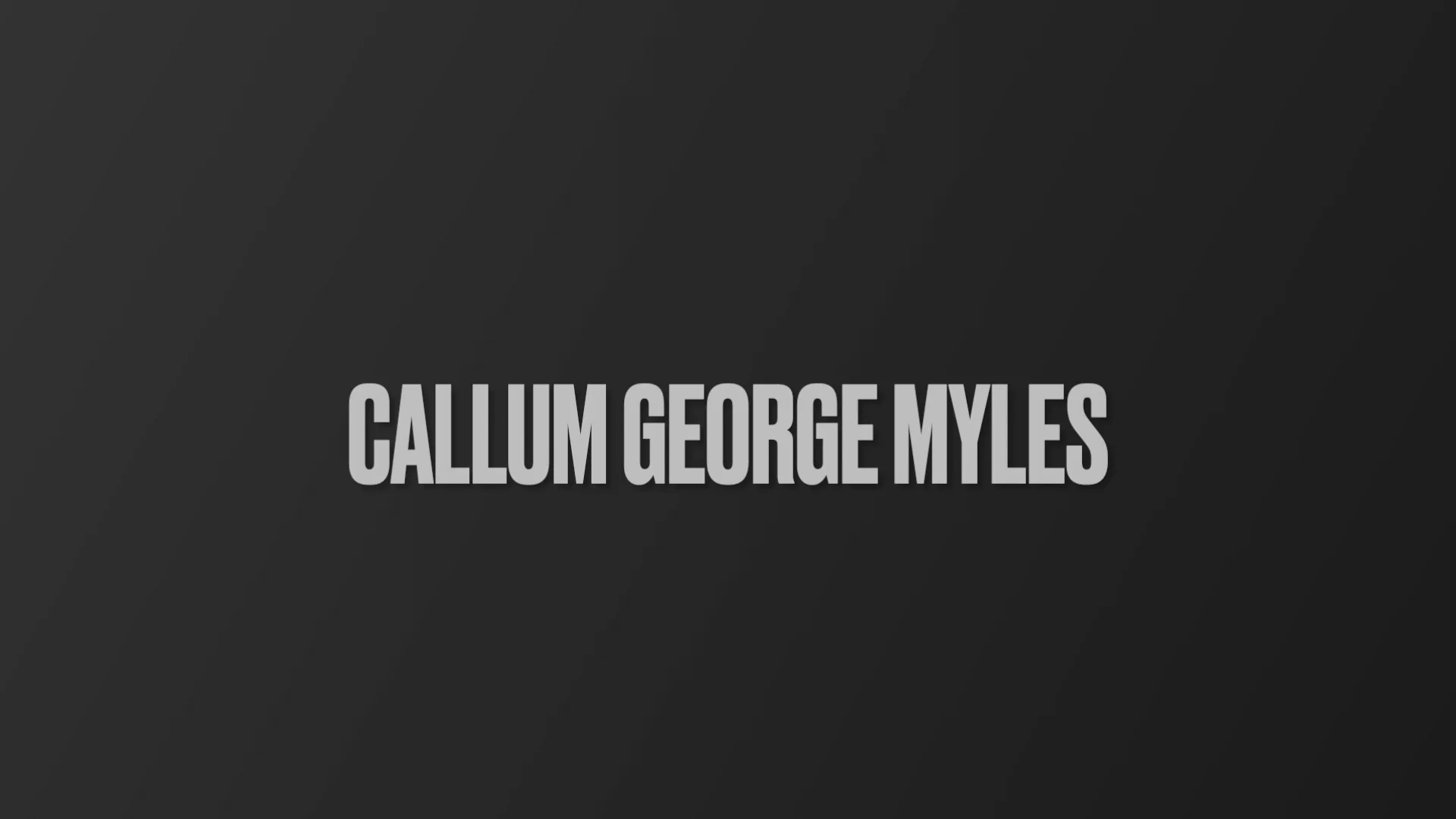 CALLUM GEORGE MYLES- About a goth monologue on Vimeo