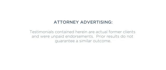 Colwell Law testimonial #3 Christian