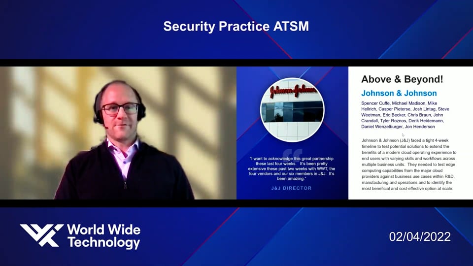 ATSM - 02-04-2022 - Security - Above and Beyond - Johnson & Johnson