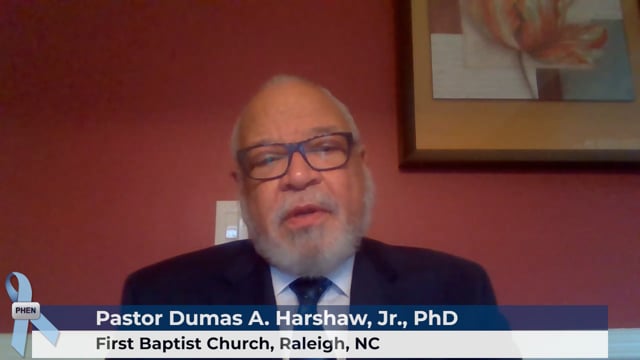 Rev. Dumas Harshaw, Jr PhD