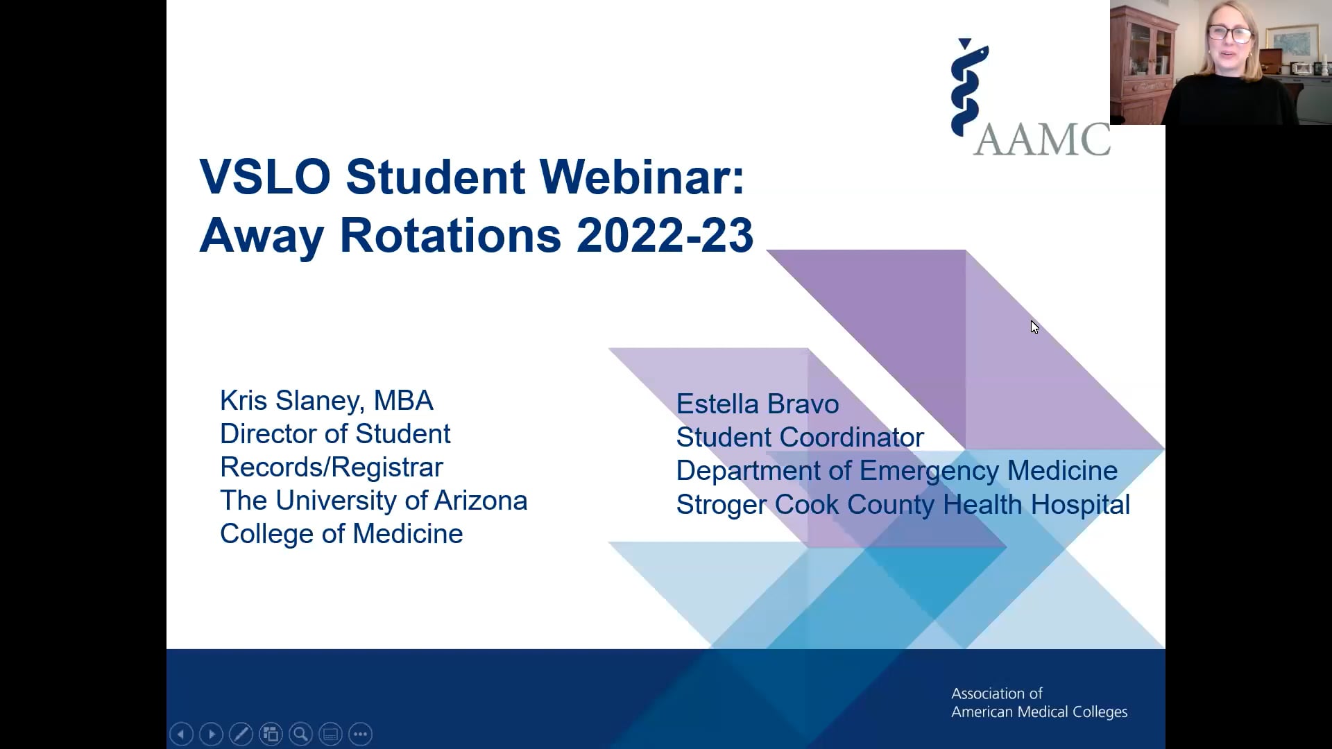 VSLO Student Webinar Away Rotations 202223 on Vimeo