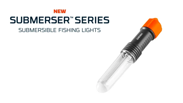 NEBO Submerser LED Underwater Fishing Light & Dock Light IPX8 Waterproof  Night Fishing Light for Crappie 1600 Lumen