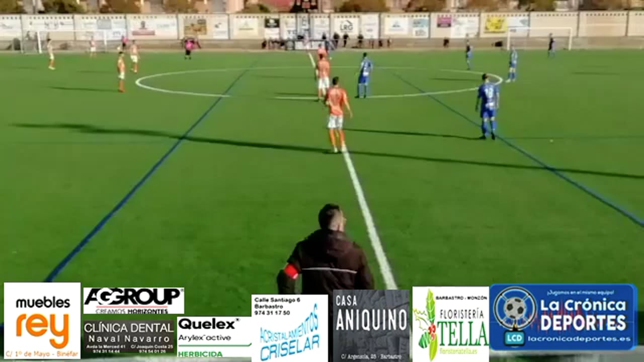 (RESUMEN y GOL) CF Épila 1-0 CD Binéfar / Jornada 23 / 3ª División