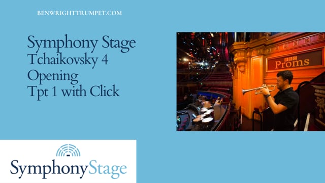 Tchaikovsky 4 Opening Tpt 1 with click