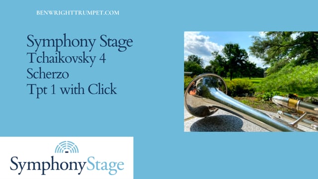 Tchaikovsky 4 Scherzo Tpt 1 with click