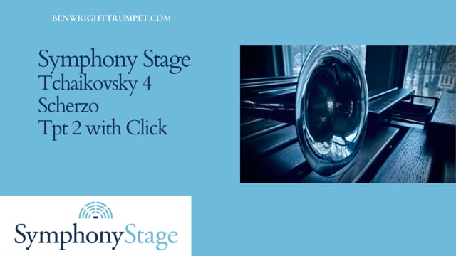 Tchaikovsky 4 Scherzo Tpt 2 with click