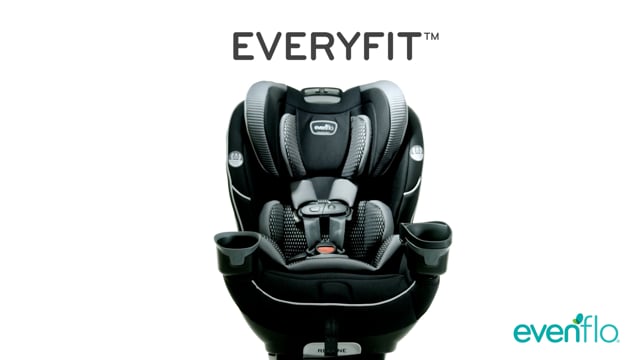 Everyfit 4 In 1 Convertible Car Seat, 4 In 1 Car Seat Evenflo