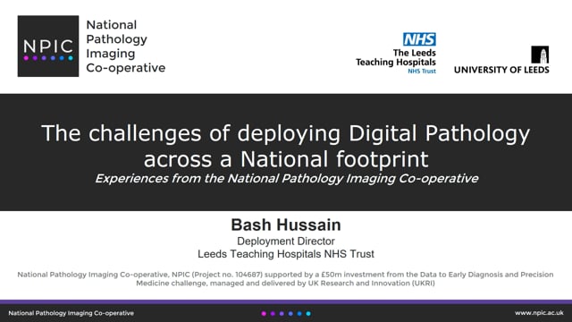 The Challenges Of Deploying Digital Pathology Across A National Footprint Leica Biosystems