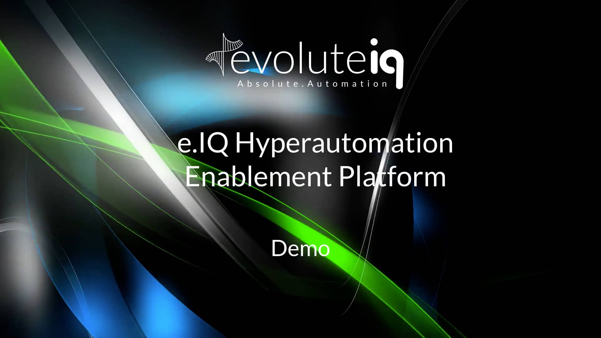 EvoluteIQ Platform Demo on Vimeo