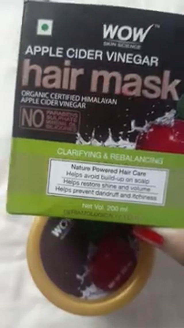 WOW Skin Science Apple Cider Vinegar Hair Mask