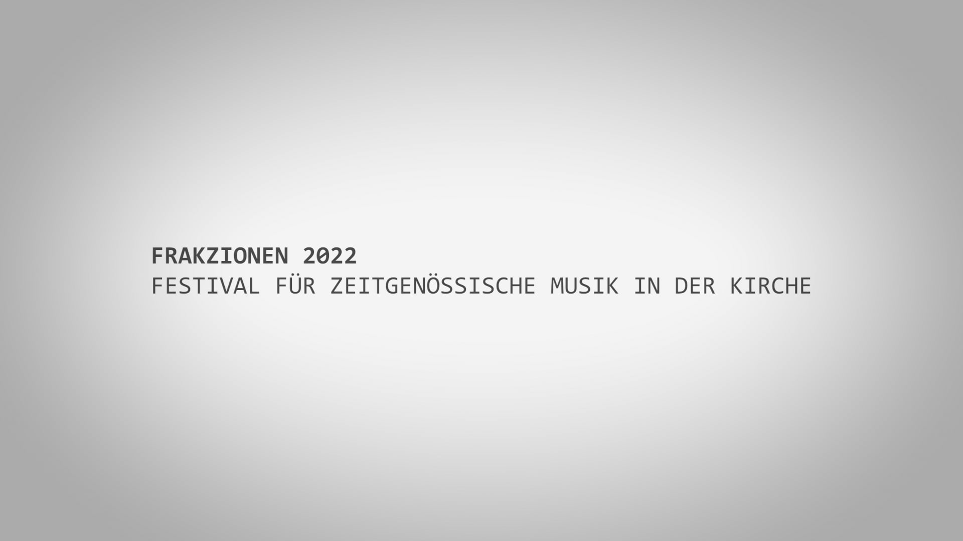 FRAKZIONEN 2022