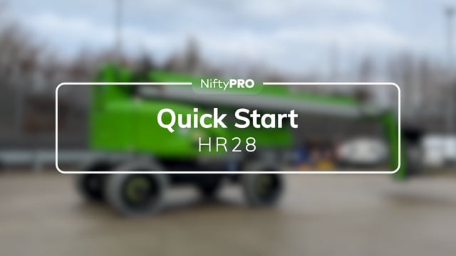 HR28 4x4 (hybrid mk2) - Quick Start