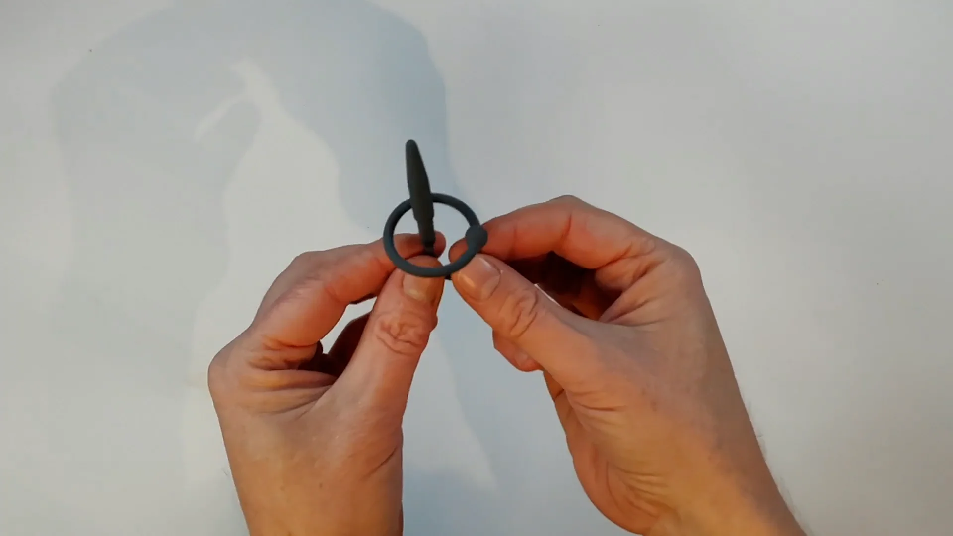 Penis Plug With Glans Ring Cock Ring PlayBlue Demo