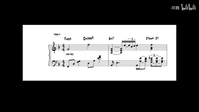 Keith Jarrett - Somewhere over the rainbow (sheet music transcription).mp4