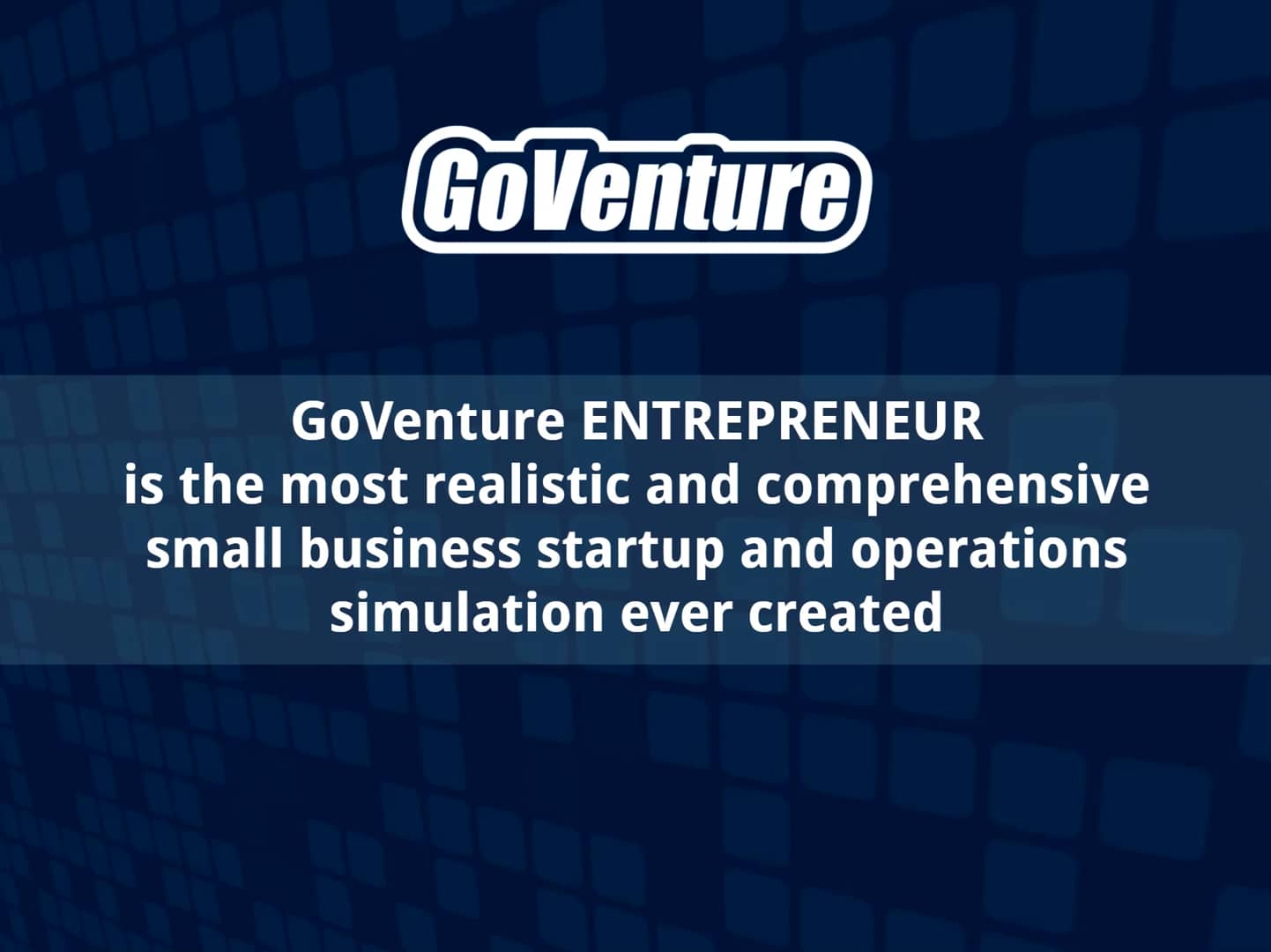 GoVenture Entrepreneur Demo for Instructors | Perpetual License on Vimeo