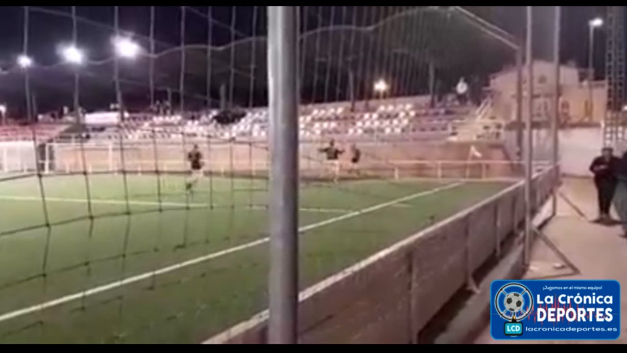 Uno de los goles del Fraga B 0-2 UD Barbastro Somontano / J15 / 2ª Regional Gr 2-1 Fuente: Facebook UD Barbastro