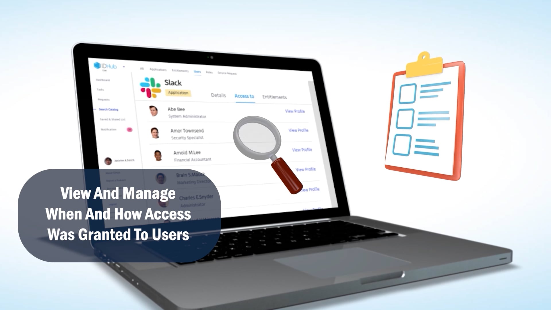 IDHub Overview - Business Workflow and Access Review Demo