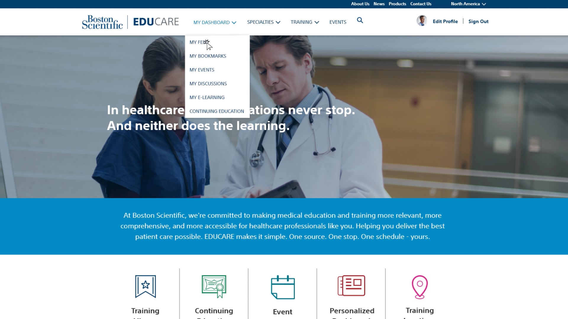 Boston Scientific EDUCARE Online: Platform Overview on Vimeo