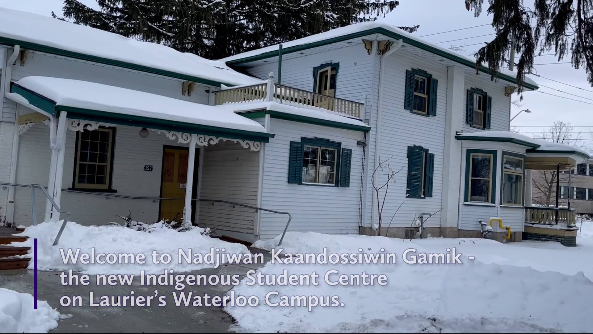 Laurier s new indigenous student centre nadjiwan kaandossiwin gamik