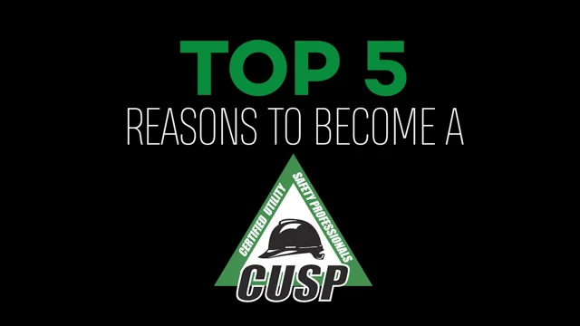 CUSP Certification - Utility Safety & Operations Leadership Network