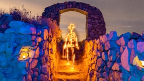 light-painted animation