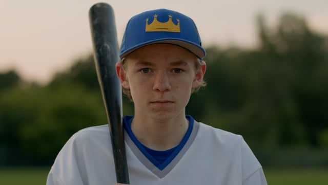 Portrait of a baseball player. Competitive athletes profile shot. Getting ready for the big game.