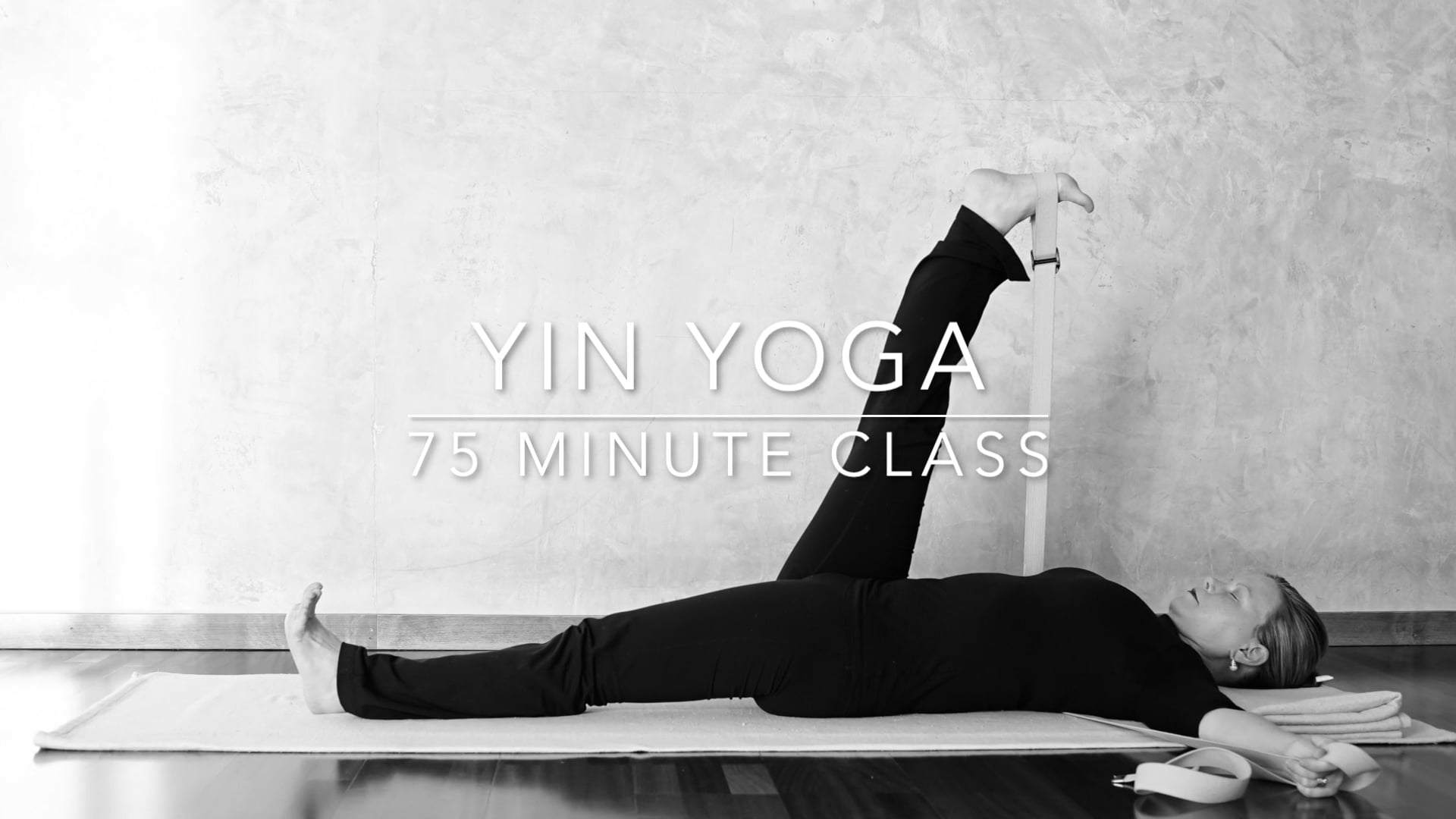 Watch Yin Yoga ~ Deep Stretch - Legs and Hips Online | Vimeo On Demand ...