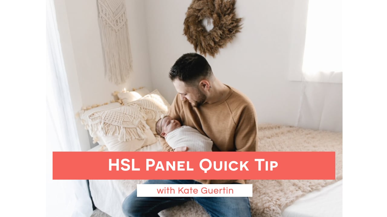 HSL Panel Quick Tip with Kate Guertin