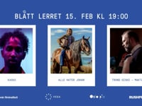 Blått Lerret februar