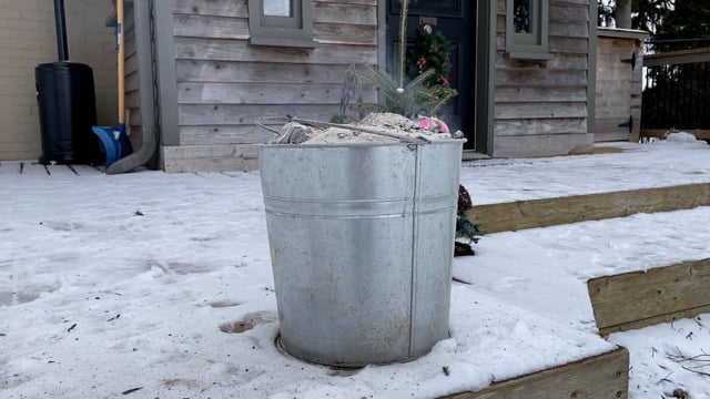 Woodstove/Fireplace Hot Ashes