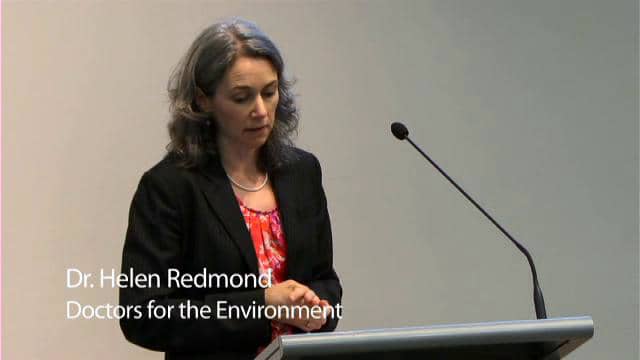 Dr Helen Redmond - Doctors for the Environment on Vimeo