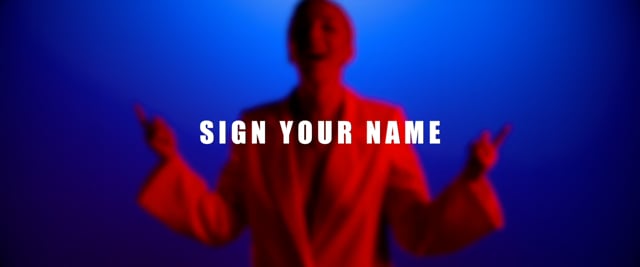 Sign Your Name - Portia Emare