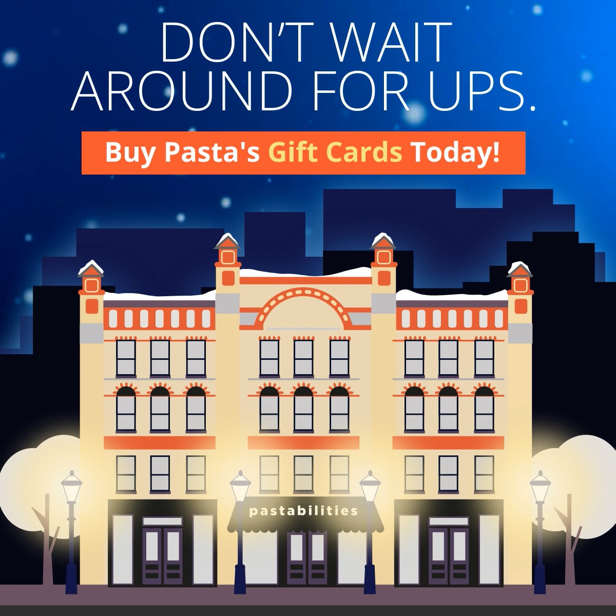 PASTABILITIES GIFT CARDS 11200x1200pxFacebookSquareVideo on Vimeo