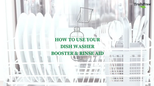 Dishwasher Booster & Rinse Aid (12 oz refill)