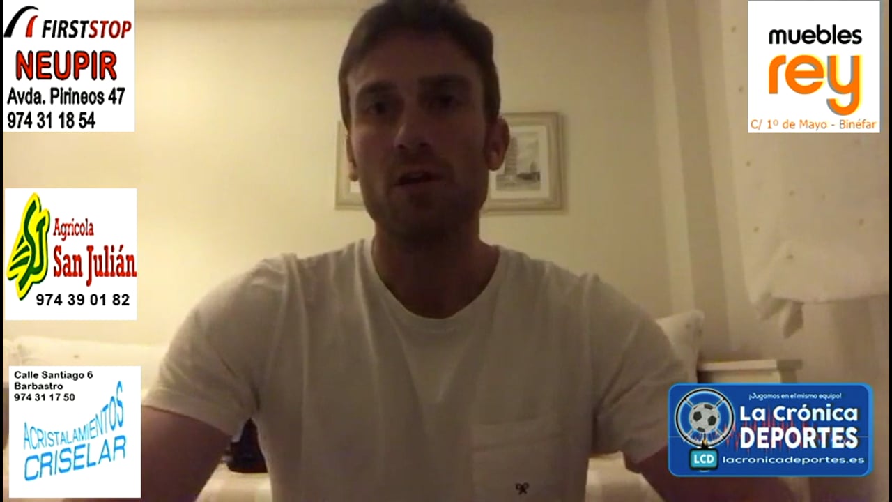 JOSÉ CARLOS COLLADOS (Entrenador Belchite) CF Utebo 3-1 CD Belchite / J 23 / 3ª División