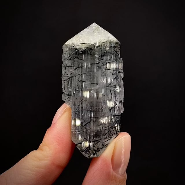 Euclase with Schorl inclusions