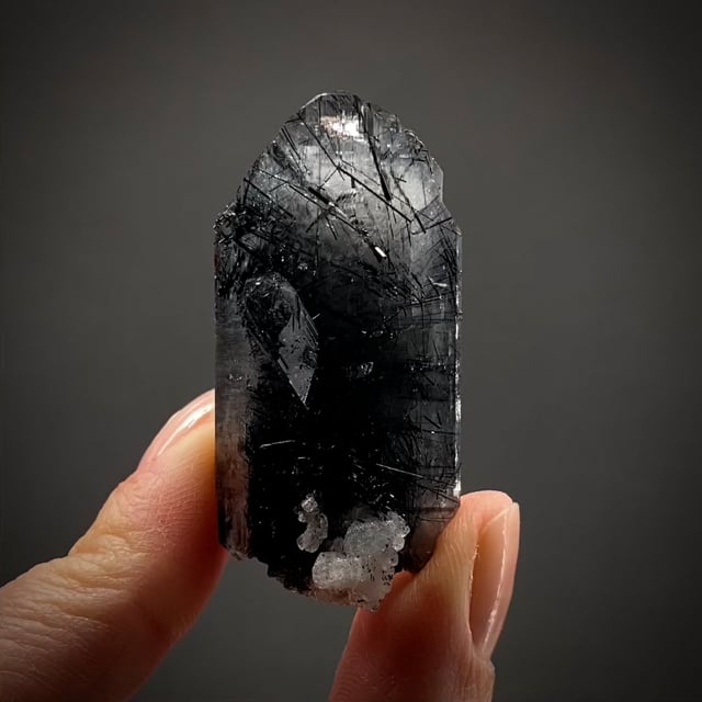 Euclase with Schorl inclusions