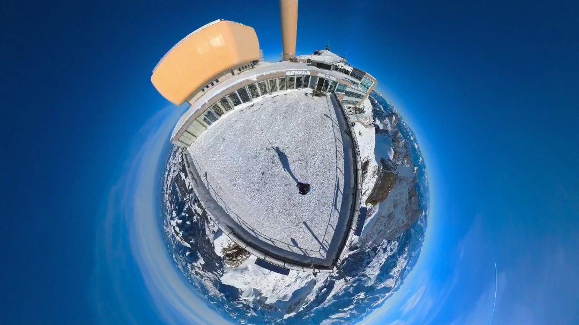 Tiny Planet - Säntis