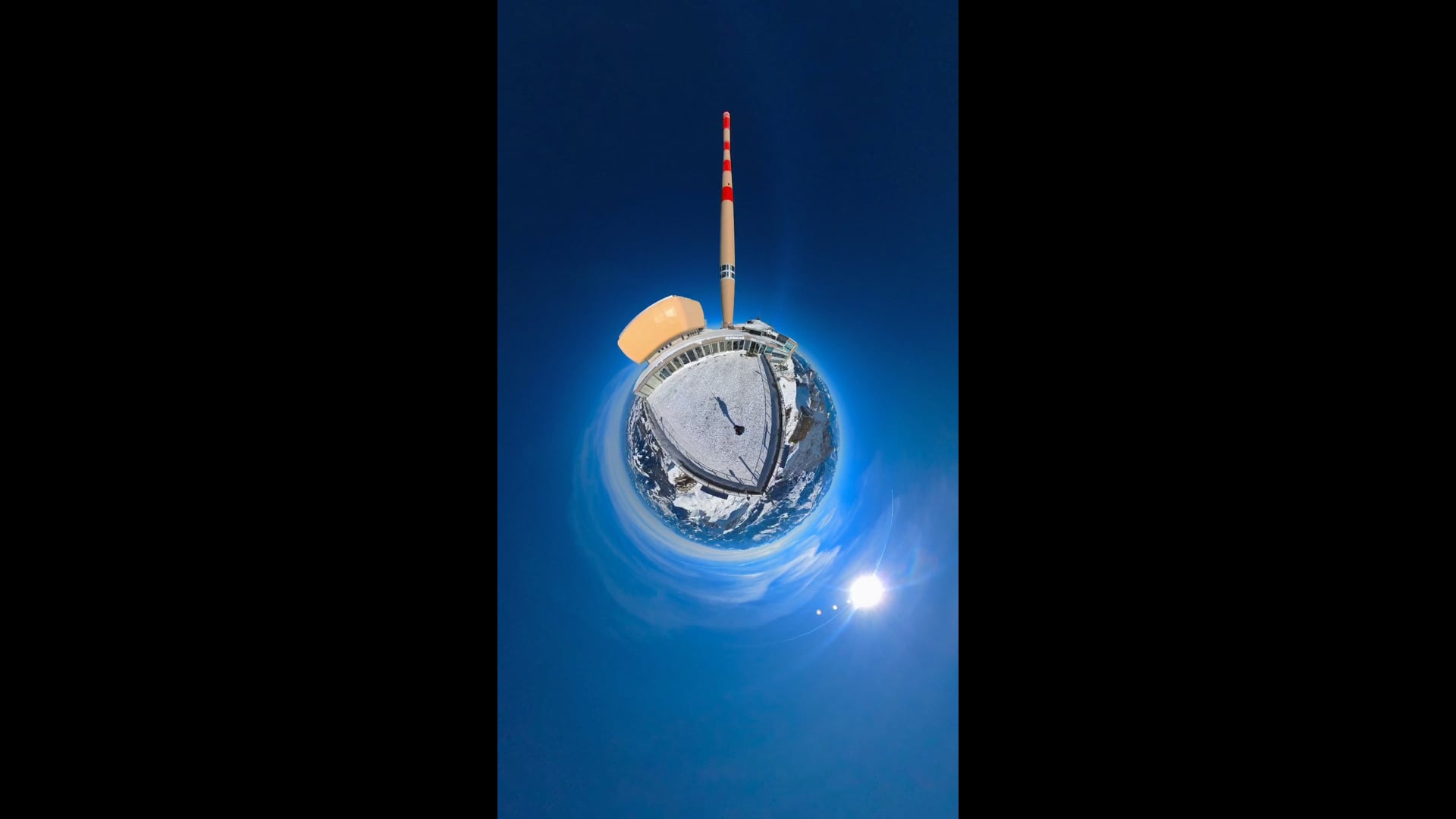 Tiny Planet - Säntis