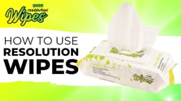 Ooze Resolution Glass Cleaning Res Wipes - 100ct - resolutioncolo