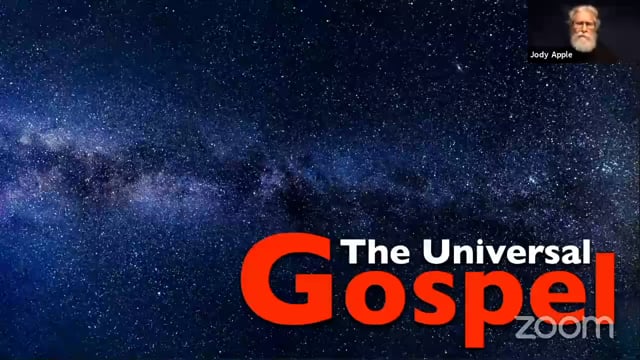 Jody Apple - The Universal Gospel - 10_16_2020