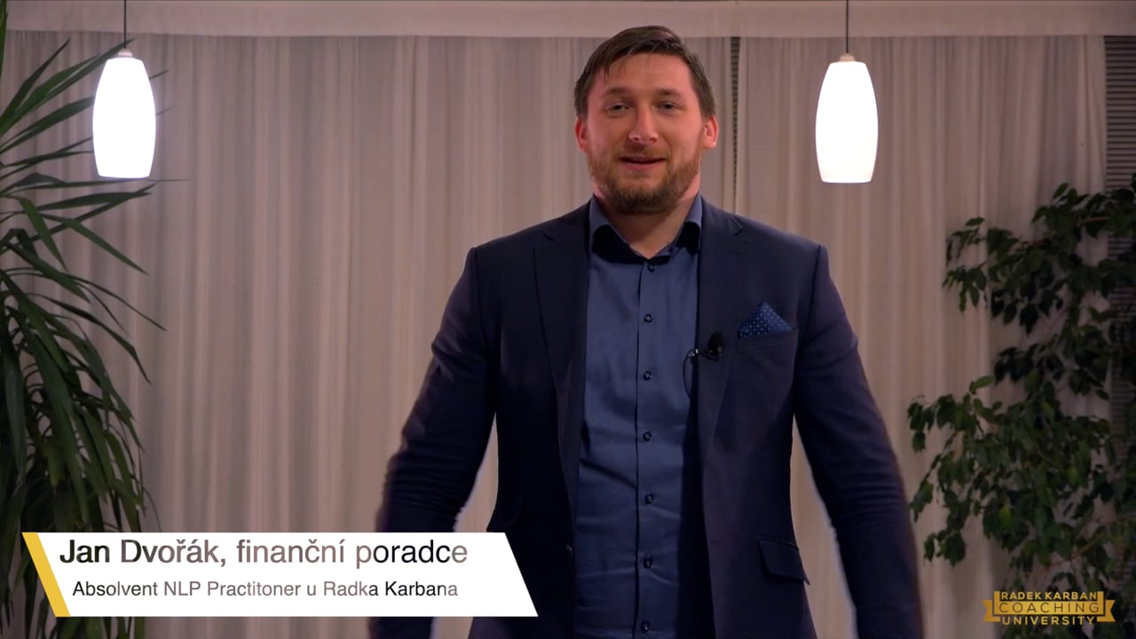 Jan Dvořák mluví o svém koučovacím výcviku — videoreference