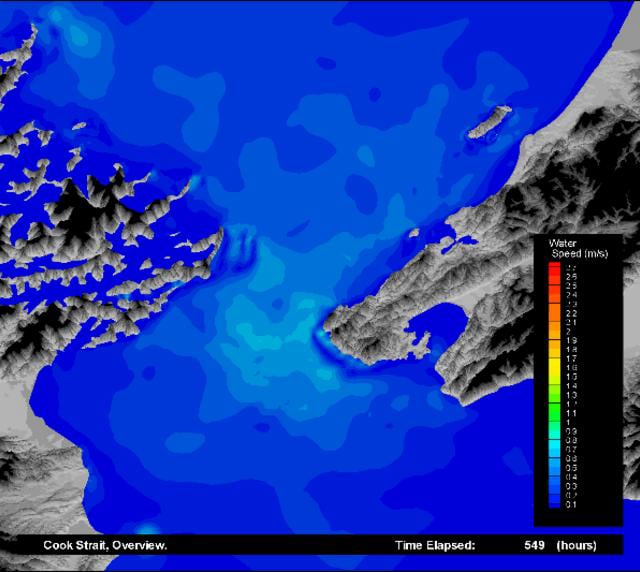 Cook Strait Model Currents on Vimeo