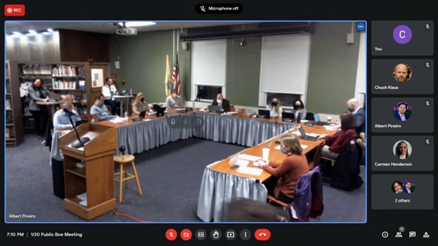 Haddonfield BOE January 20, 2022 Regular Meeting.mp4