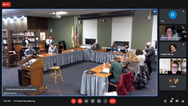 Haddonfield BOE January 13, 2022 Regular Meeting.mp4