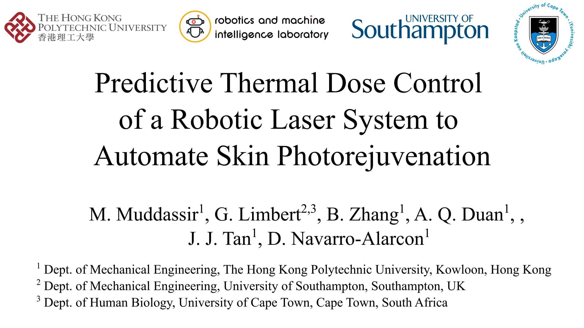 Predictive Thermal Dose Control of a Robotic Laser System to Automate Skin Photorejuvenation