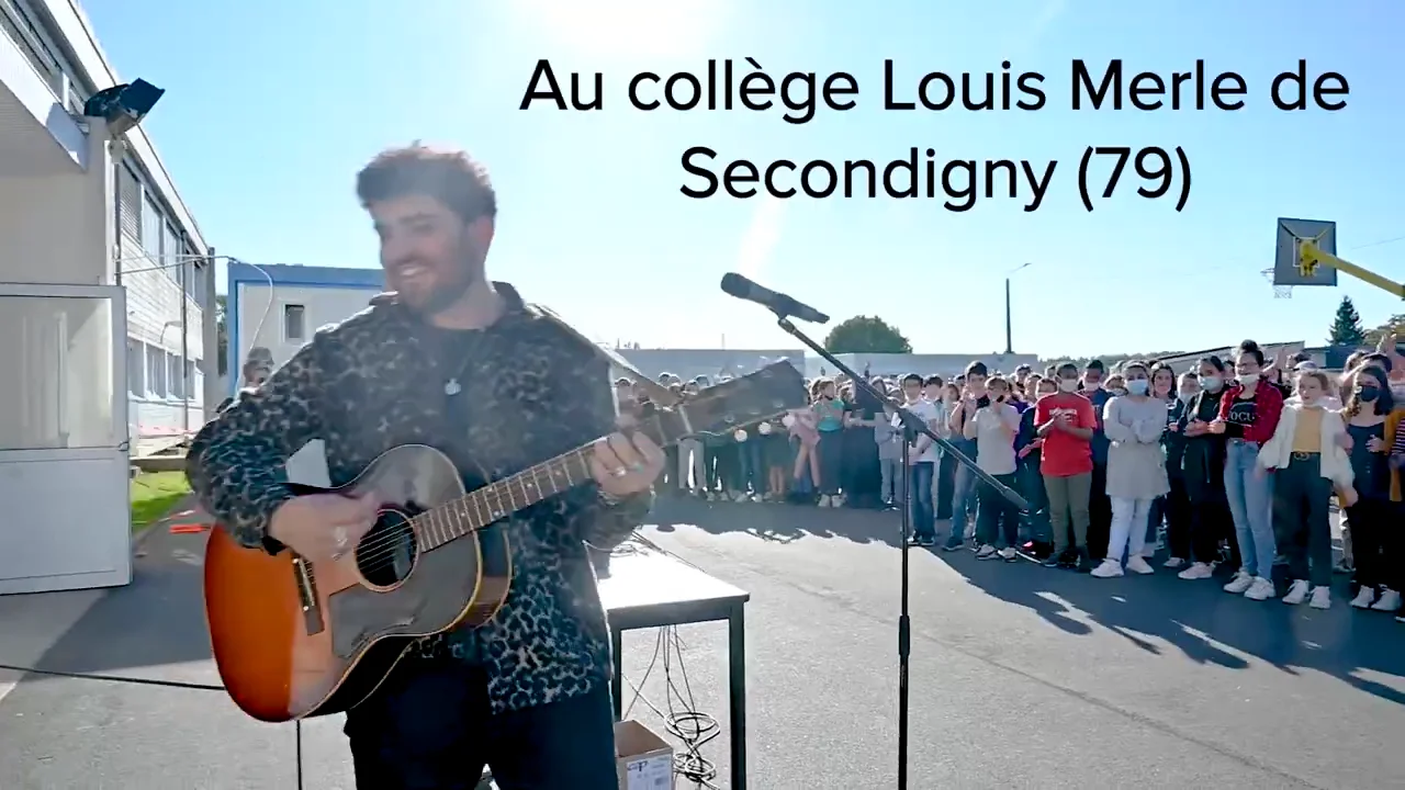 VISITE SURPRISE DE TIBZ AU COLLEGE LOUIS MERLE DE SECONDIGNY on Vimeo