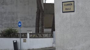 Canvi del sentit de la marxa al carrer Dalí